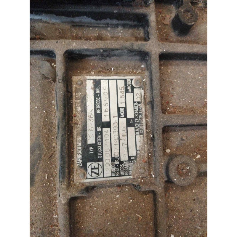 Recambio de caja cambios para nissan trucks m 130.17 referencia OEM IAM S636 1290052194 166909 2