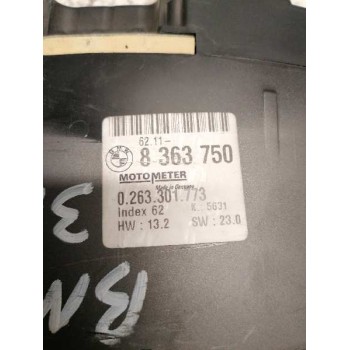 Recambio de cuadro instrumentos para bmw serie 3 berlina (e36) 318tds referencia OEM IAM 8363750 0263301773 