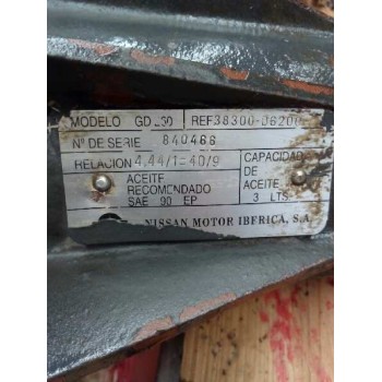 Recambio de grupo para nissan trucks trade trade 3.0 referencia OEM IAM GD260 840466 4 , 44/1=40/9