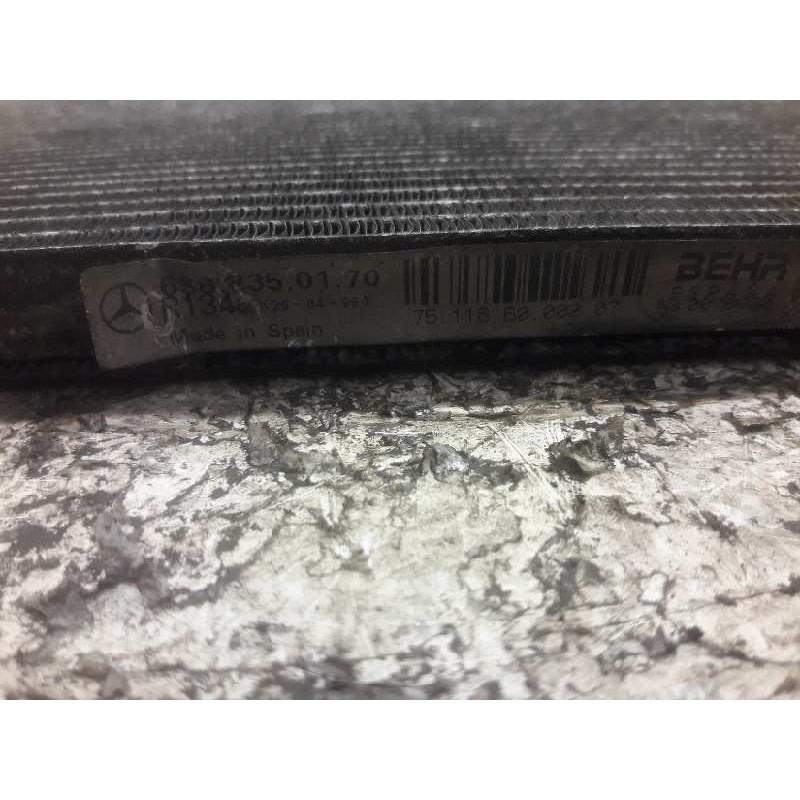 Recambio de condensador / radiador a/a para mercedes-benz vito marco polo (638) 112 cdi referencia OEM IAM 6388350170 7511660002 - Negro 3