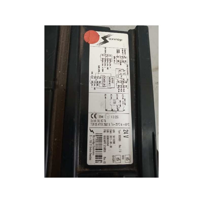Recambio de tacografo para scania serie p/g/r (l-clase) fsa 880 (4x2)eb largo cr 19 a referencia OEM IAM SE5000 REV.7.3 - Blanco 2
