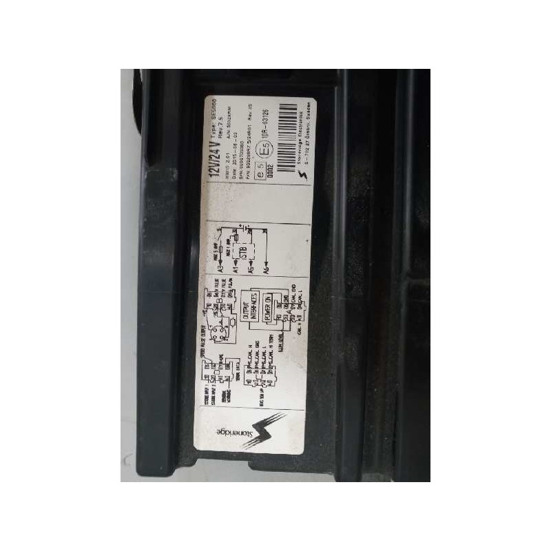 Recambio de tacografo para scania serie p/g/r (l-clase) fsa g450 (4x2) corto cg 14 referencia OEM IAM SE5000 REV.7.5 2