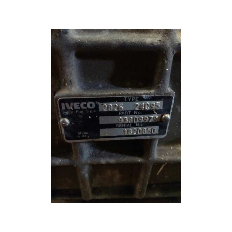 Recambio de caja cambios para iveco trucks daily 35 e 10 (103cv) referencia OEM IAM 2826.24095 93809979 1820850 4