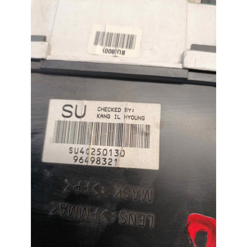 Recambio de cuadro instrumentos para daewoo tacuma se referencia OEM IAM 96498321 - Gris 2