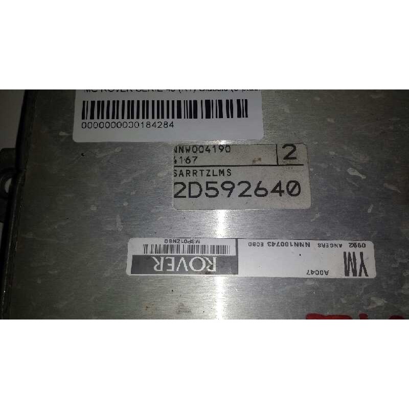 Recambio de centralita motor uce para mg serie 45 (rt) classic (5-ptas.) referencia OEM IAM M3P01ZNBD 0992NNN100743EODB 2D592640 - Azul 2