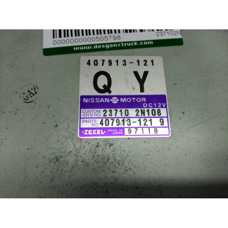 Recambio de centralita motor uce para nissan almera (n15) competence (1998) referencia OEM IAM 237102N108 4079131219 97119 2