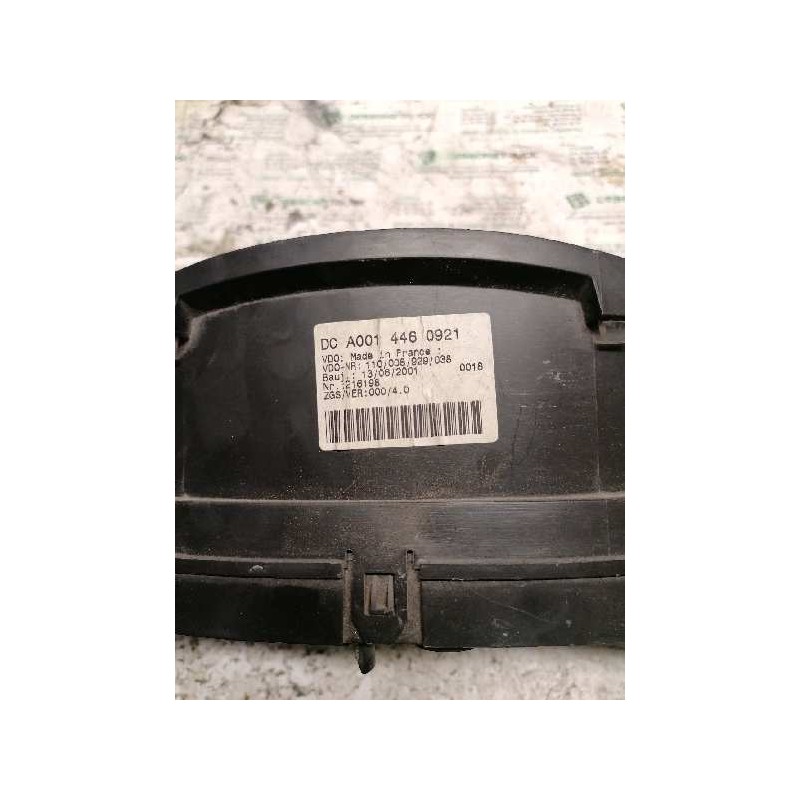 Recambio de cuadro instrumentos para mercedes-benz sprinter 02.00  caja abierta 2.7 cdi cat referencia OEM IAM A0014460921 11000 2